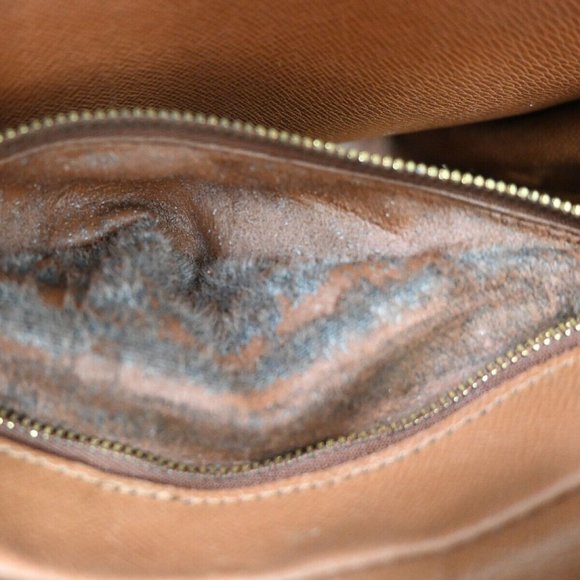 LOUIS VUITTON Jeune Fille MM Shoulder Bag Monogram Leather Brown M51226 30EA515 - Picture 2 of 13